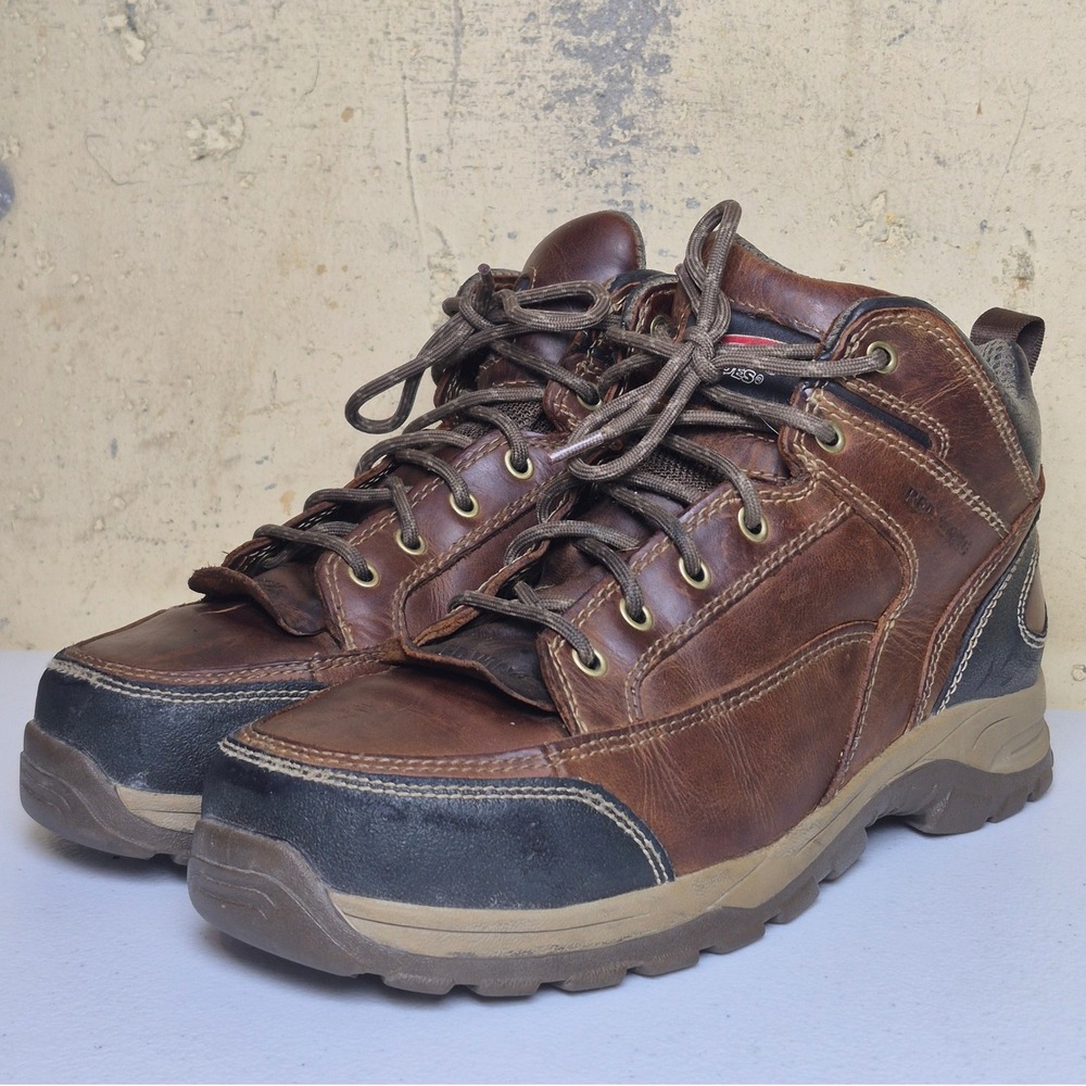 Red Wing TruHiker 5 inch Safety Toe Boot Mens 8.5 Brown Style 6692 Leather